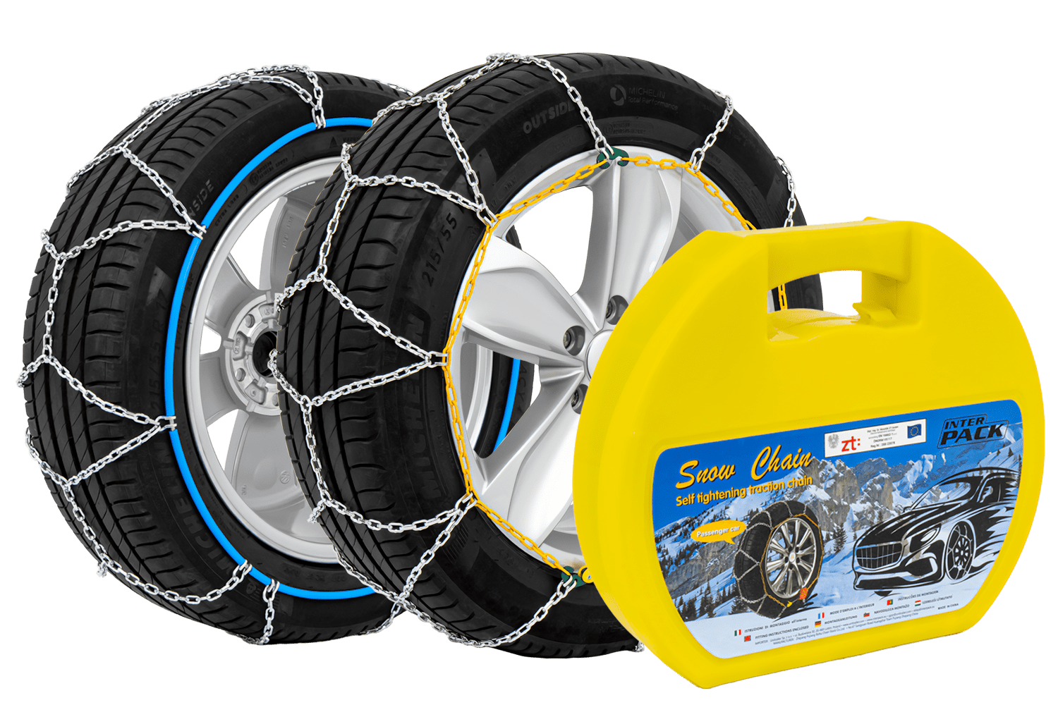 Nowość w naszej ofercie: łańcuchy śniegowe Inter Pack z systemem samonapinającym