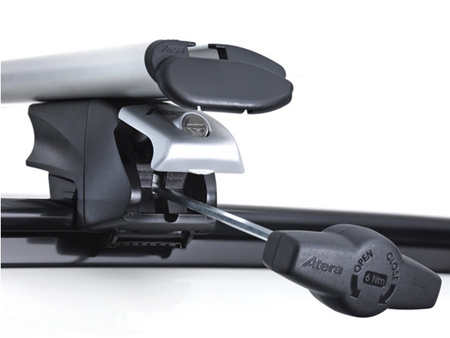 Bagażnik bazowy Atera Signo RTD 048400 + 082522 Black (122 cm)