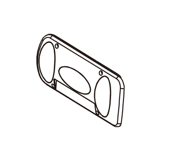 Klosz do platformy rowerowej Inter Pack Quattro/Trio/Duo (lewy)