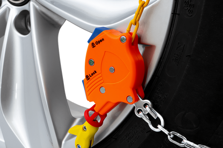 Łańcuchy śniegowe Inter Pack KNS 130 9mm z samonapinaczem