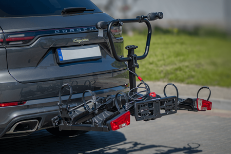 Inter Pack Spider 2E PRO - bagażnik rowerowy na hak na 2 rowery elektryczne