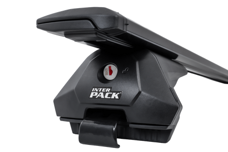 Bagażnik dachowy Inter Pack Virgo IR 120 czarny (G2) na relingi zintegrowane