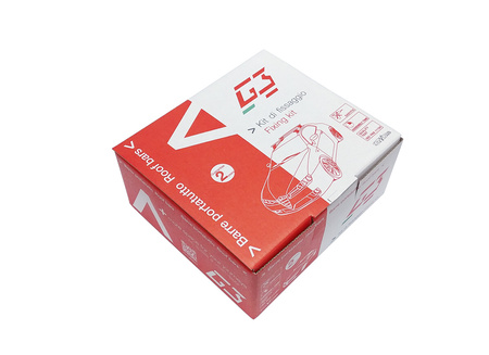 Kit mocujący 68.007 do bagażnika dachowego G3 Pacific