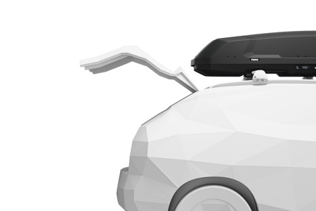 Box dachowy Thule Force 3 L Black (645700)