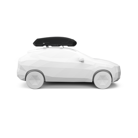 Box dachowy Thule Force 3 L Black (645700)