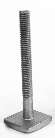Wsuwka do belek aluminiowych 60mm x M6 (4 szt.) z nakrętkami