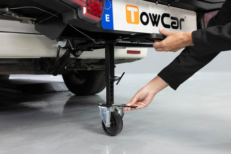 Towbox V3 Camper czarny - bagażnik box montowany na hak