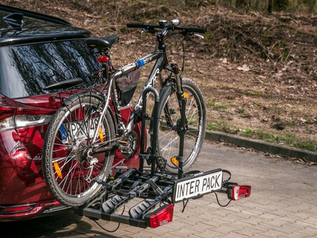 Inter Pack New Spider 3 - bagażnik rowerowy na hak na 3 rowery 