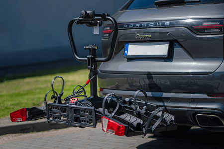 Inter Pack Spider 2E PRO - bagażnik rowerowy na hak na 2 rowery elektryczne