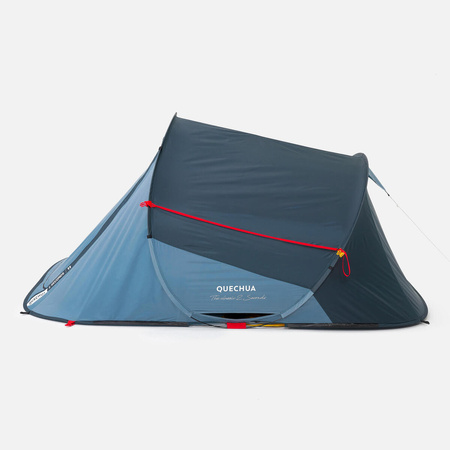 Zestaw - platforma dachowa CampUp + namiot 2-osobowy Quechua