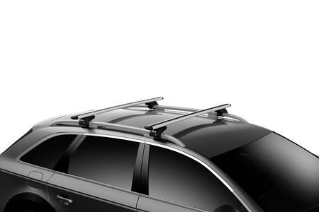 Bagażnik dachowy na relingi Thule Wingbar Evo 7115 + Thule Evo Raised Rail 7104