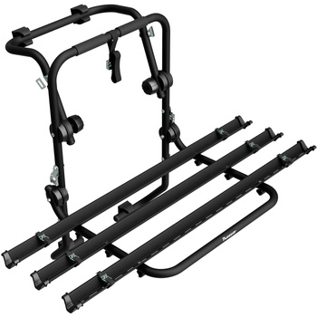 Padova 3 stal - bagażnik rowerowy na tylną klapę na 3 rowery (czarny)