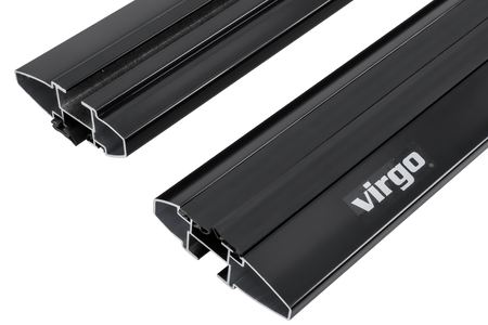 Bagażnik dachowy Inter Pack Virgo IR 120 czarny (G2) na relingi zintegrowane