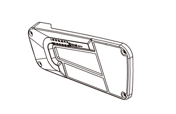 Klosz do platformy rowerowej Inter Pack New Spider (lewy)