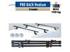 Bagażnik dachowy Mont Blanc Pro Rack 311 Fiat Doblo II 2010- Opel Combo D 2012-