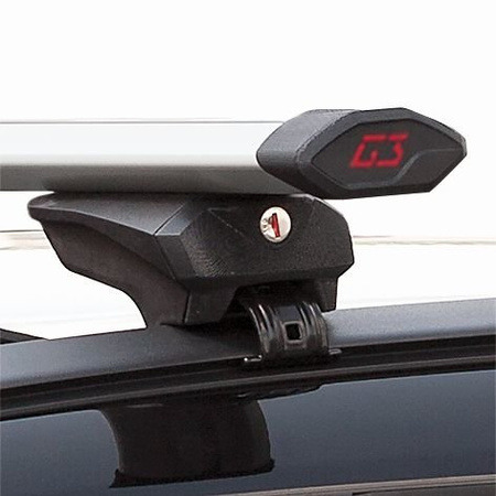Bagażnik dachowy G3 Airflow 60.230 na relingi tradycyjne i zintegrowane aluminiowy