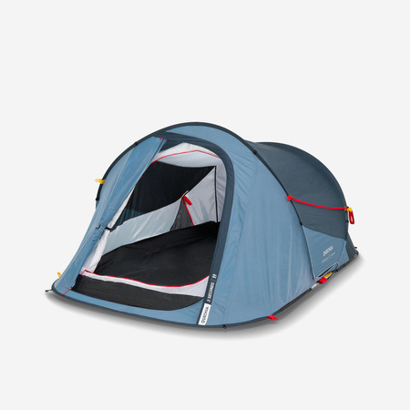 Zestaw - platforma dachowa CampUp + namiot 2-osobowy Quechua