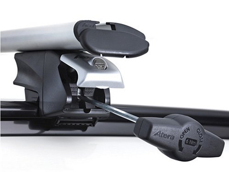 Bagażnik bazowy Atera Signo RTD 048400 + 082510 Black (110 cm)